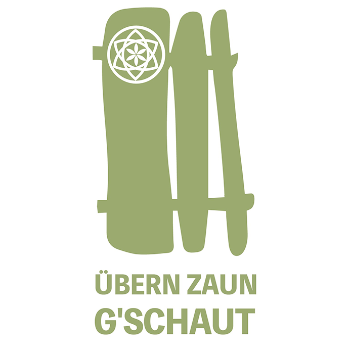 Logo des Projekts "Übern Zaun Gschaut"